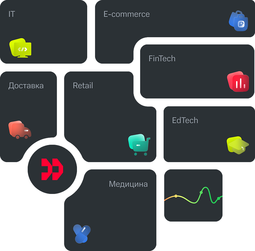 Подходит для индустрий